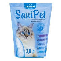 Наполнитель силикагелевый SANI PET 3,8 л 