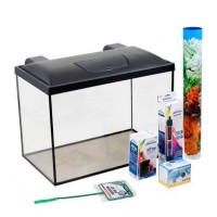 Аквариумный комплект Природа «СКАЛЯРИЯ» LED 40 х 32 х 34 прямой (34 л)