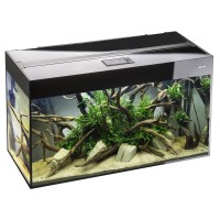 Аквариумный набор Aquael «Glossy» чёрный, прямой (125 л)