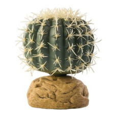 Декорація для тераріума Exo Terra рослина на підставці «Barrel Cactus» S