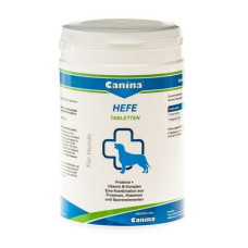 Дріжджові таблетки з ензимами та ферментами для собак Canina «Hefe» 1000 таблеток, 800 г (для травлення)