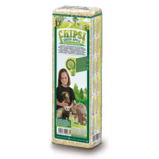 Гігієнічний наповнювач для гризунів Chipsi «‎Green Apple» 15 л (тирса)