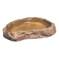 Годівниця для рептилій Exo Terra «Feeding Dish» L 21 x 18 x 3 см (пластик)