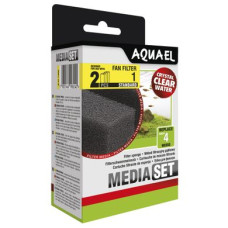Губка Aquael «Media Set Standard» 2 шт. (для внутрішнього фільтра Aquael FAN-1 Plus)