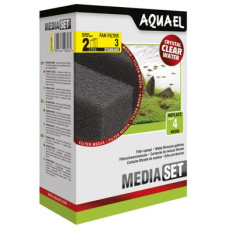 Губка Aquael «Media Set Standard» 2 шт. (для внутрішнього фільтра Aquael FAN-3 Plus)