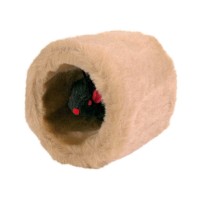Іграшка для котів Trixie Котушка з мишкою d=8 см (плюш, кольори в асортименті)