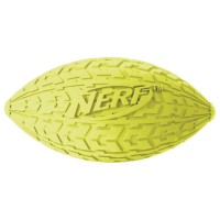 Іграшка для собак Nerf М'яч регбі з пискавкою 10 см (гума)