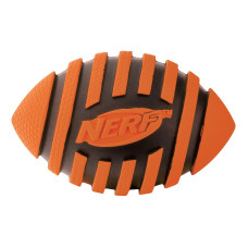 Іграшка для собак Nerf М'яч регбі з пискавкою 8,5 см (гума)