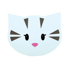 Килимок під миску Trixie «Mimi» 44 см / 28 см (блакитний)