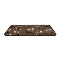 Килимок Trixie «FunDogs» 70 см / 50 см (коричневий)