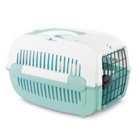 Контейнер-переноска Pet Inn «Cosmos Sweet Line» 32 x 31 x 48 см (бірюзова) - dgs