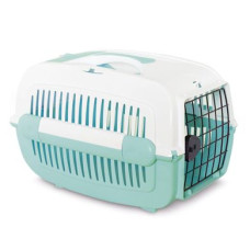 Контейнер-переноска Pet Inn «Cosmos Sweet Line» 32 x 31 x 48 см (бірюзова) - dgs
