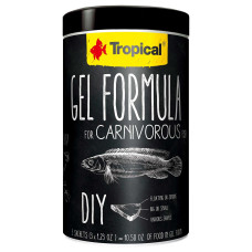 Корм для акваріумних риб ручного приготування Tropical «Gel Formula Carnivore» 3 x 35 г (для м'ясоїдних цихлід)