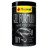 Корм для аквариумных рыб ручного приготовления Tropical «Gel Formula Herbivore» 3 x 35 г (для травоядных рыб)