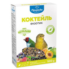 Корм для амадин та канарок Природа Коктейль «Екзотик» 500 г