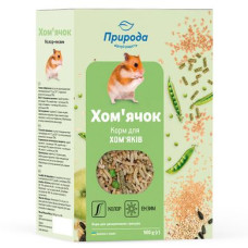 Корм для хом'яків Природа «Хом'ячок» + Колор та Ензим 500 г