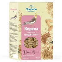 Корм для средних попугаев Природа «Корелла» + Йод 500 г