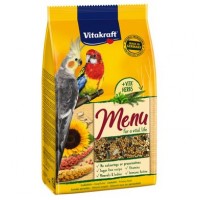Корм для середніх папуг Vitakraft «Premium Menu» 3 кг