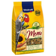 Корм для середніх папуг Vitakraft «Premium Menu» 3 кг