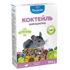 Корм для шиншил Природа Коктейль «Шиншилка» 500 г