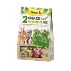 Ласощі для гризунів GimBi Мікс кропива, 50г