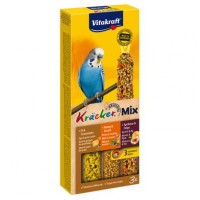 Ласощі для хвилястих папуг Vitakraft «Kracker Original Trio-Mix» 90 г / 3 шт. (асорті) - 21231