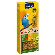Ласощі для хвилястих папуг Vitakraft «Kracker Original Trio-Mix» 90 г / 3 шт. (асорті) - 21237