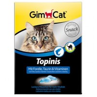 Лакомство для кошек GimCat Topinis 180 шт. (форель)