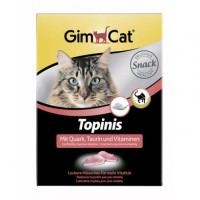 Лакомство для кошек GimCat Topinis 180 шт. (творог)