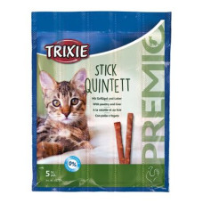 Ласощі для котів Trixie PREMIO Quadro-Sticks 5 шт. (домашня птиця)
