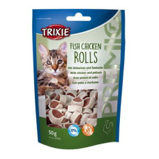 Ласощі для котів Trixie PREMIO Rolls 50 г (курка та риба)
