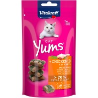 Лакомство для котов Vitakraft Yums 40 г (курица и кошачья мята)