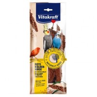 Ласощі для птахів Vitakraft «VITA Nature Red Foxtail Millet» 80 г (чумиза)