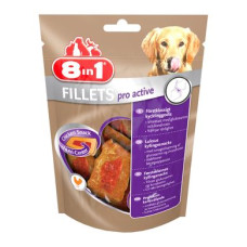 Ласощі для собак 8in1 Fillets Куряче філе 80 г (для активних)