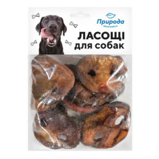 Ласощі для собак Природа П'ятаки свинячі 100 г