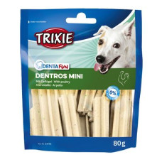 Ласощі для собак Trixie Denta Fun Dentros Mini 80 г (домашня птиця)