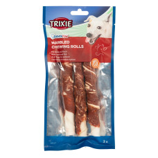 Ласощі для собак Trixie Паличка для чищення зубів Denta Fun 17 см, 140 г / 3 шт. (яловичина)