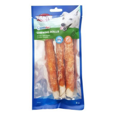 Ласощі для собак Trixie Паличка для чищення зубів Denta Fun 17 см, 140 г / 3 шт. (курка)