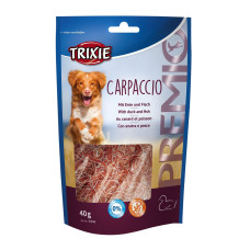 Ласощі для собак Trixie PREMIO Carpaccio 40 г (качка та риба)
