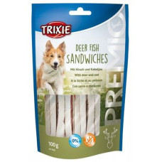 Ласощі для собак Trixie PREMIO Deer Fish Sandwiches, 100 г (оленина)