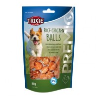 Лакомство для собак Trixie PREMIO Rice Chicken Balls 80 г (курица)