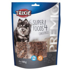Ласощі для собак Trixie PREMIO Superfoods 4 x 100 г (курка, качка, яловичина, баранина)