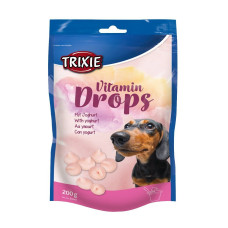 Ласощі для собак Trixie «Vitamin Drops» 200 г (йогурт)