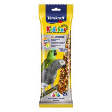 Ласощі для великих папуг Vitakraft «Kracker Original Multi-Vitamin» 180 г / 2 шт. (мультивітамін)