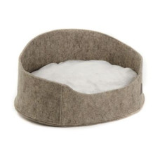 Лежак Pet Fashion «Балі» 22 см / 37 см / 48 см (коричневий) - dgs