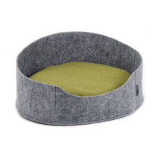 Лежак Pet Fashion «Балі» 22 см / 37 см / 48 см (сірий) - dgs