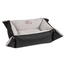 Лежак для собак Pet Fashion «Simon» 66 x 54 x 20 см (чорно-білий)