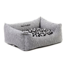 Лежак Pet Fashion «Жасмин» 52 см / 40 см / 17 см (сірий) - dgs