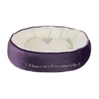 Лежак Trixie «Pet's Home» d=50 см (фіолетовий) - dgs