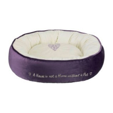 Лежак Trixie «Pet's Home» d=50 см (фіолетовий) - dgs